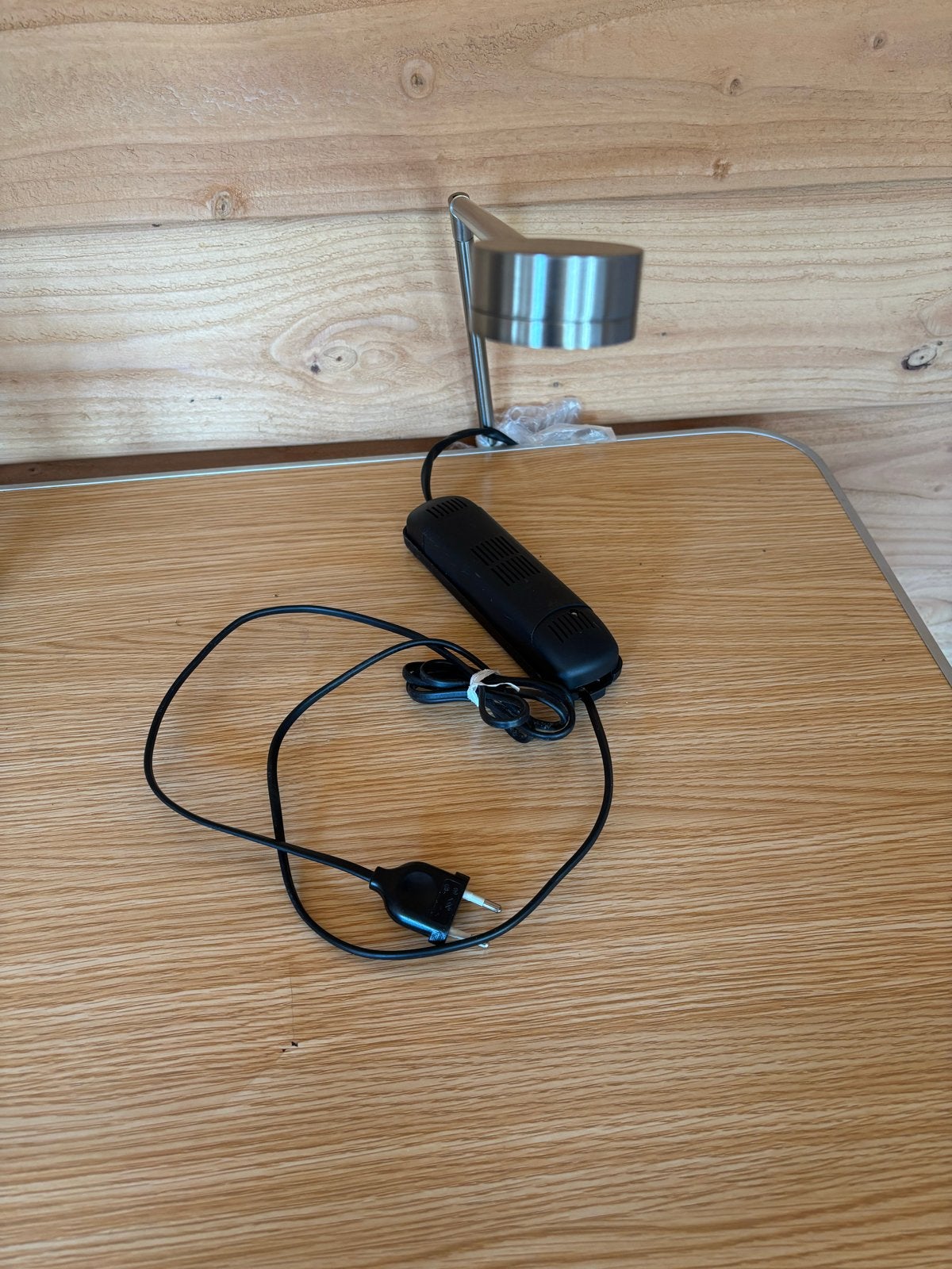 Moderne wandlamp/leeslamp - geborsteld metaal, Overige merken, Overige fittingen, Zo goed als nieuw, Zilver