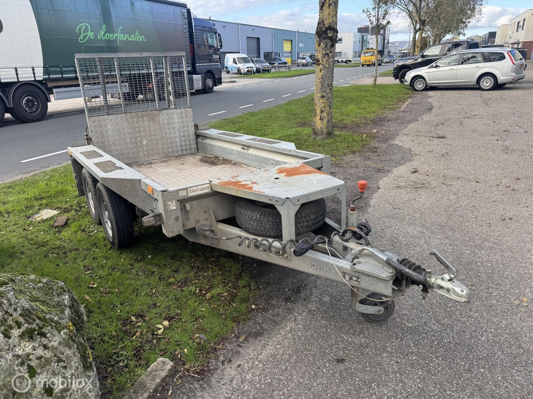 Ifor williams trailers machinetransporter, Gebruikt
