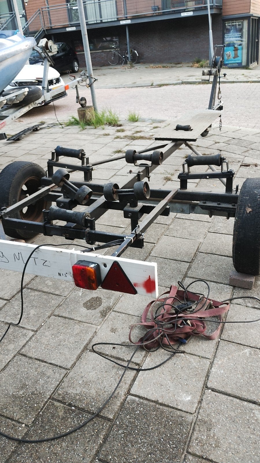 Boottrailer te koop - Zie foto's, Ophalen, Gebruikt