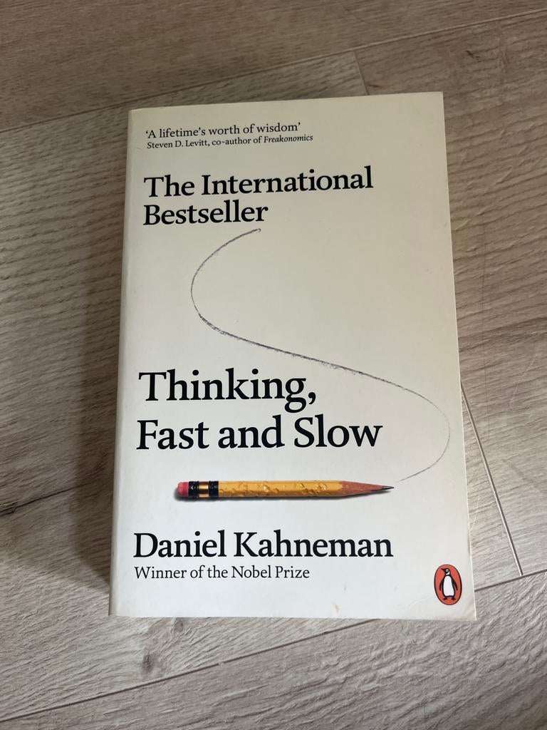 Thinking, Fast and Slow - Daniel Kahneman, Boeken, Ophalen of Verzenden, Zo goed als nieuw, Wereld overig