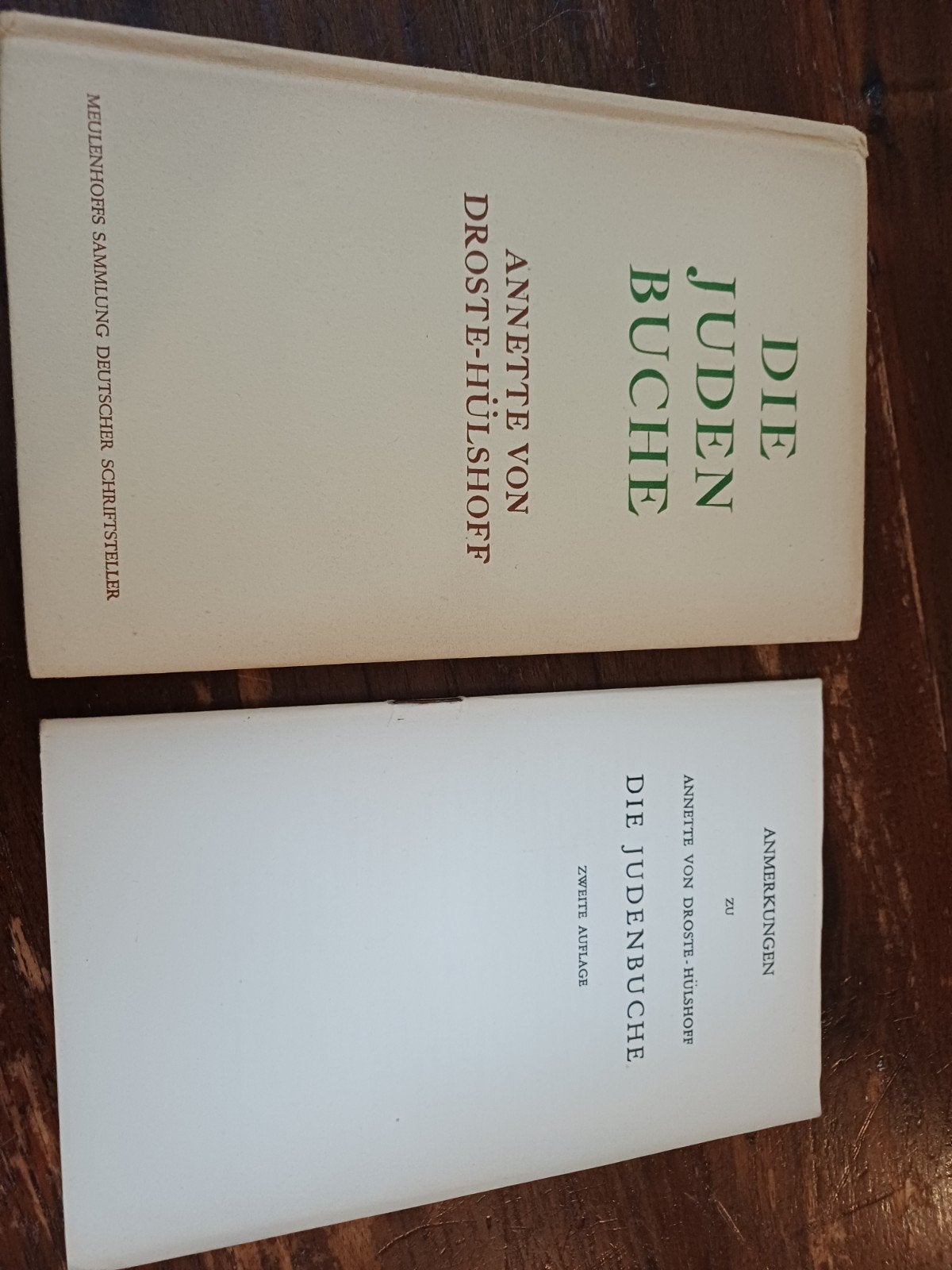 L19 Die Judenbuche - Annette von Droste-Hülshoff (1940), Boeken, Ophalen of Verzenden, Gelezen, Annette von Droste-Hülshoff, Nederland