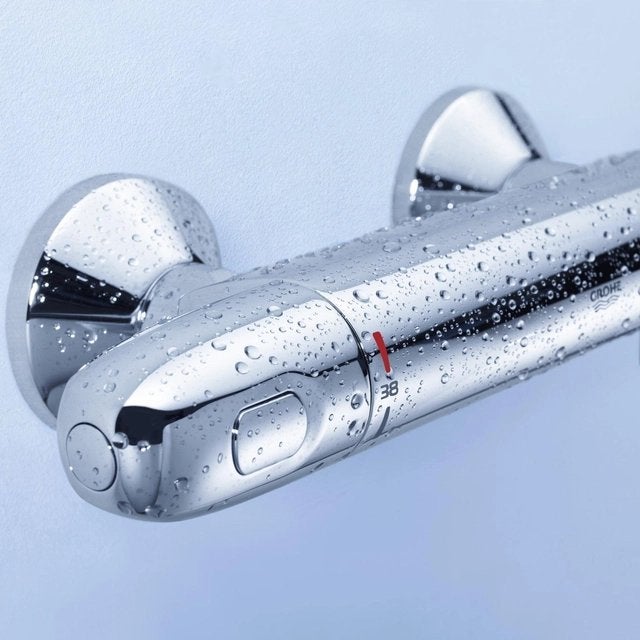 Grohe Grohtherm 1000 New Douchekraan Chroom, Ophalen of Verzenden, Zo goed als nieuw, Chroom, Douche