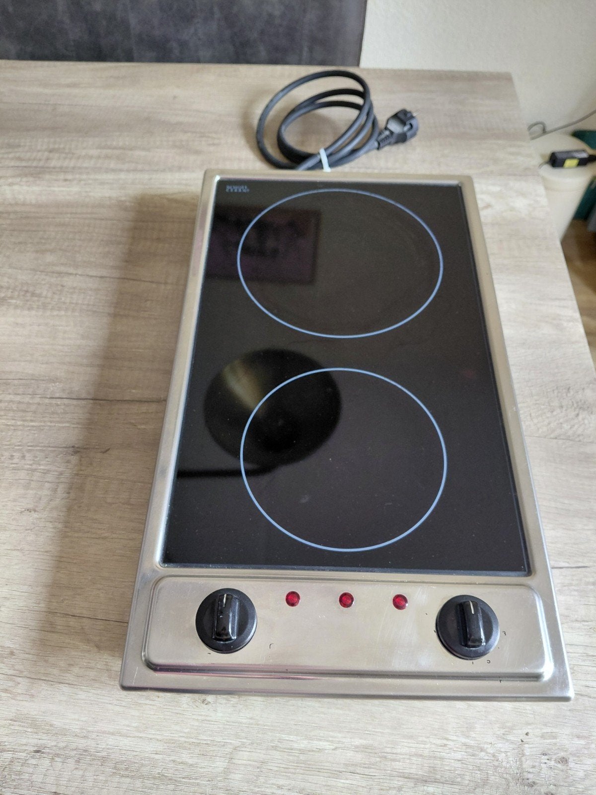 Pelgrim Domino DOCK 30.1 Inox Inductie Kookplaat, Ophalen, 3 kookzones of minder, Zo goed als nieuw, Inductie