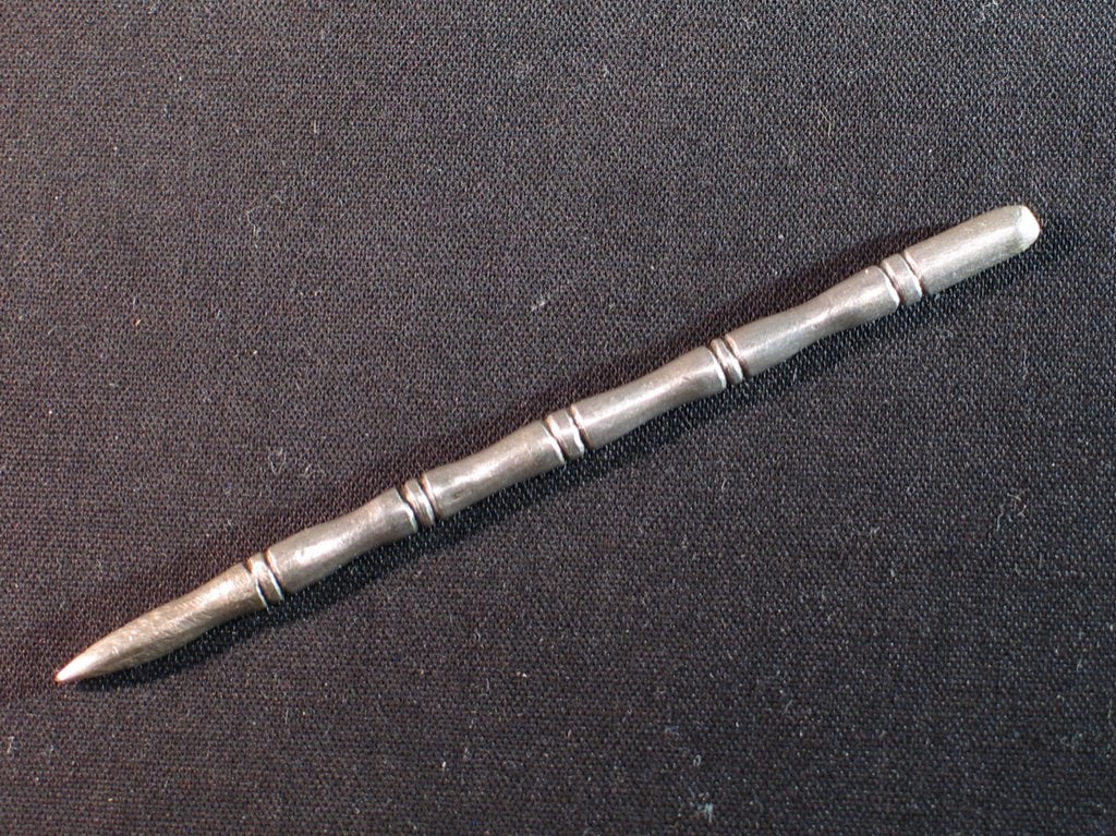 Pijpenwroeter antiek zilver 1750. 1957, Ophalen of Verzenden, Zilver