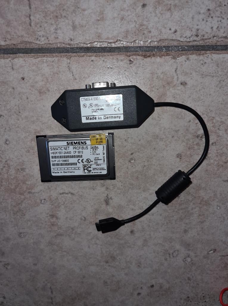 Siemens 6GK1551-2AA00 COMMUNICATION PROCESSOR CP 5512 PC, Ophalen of Verzenden, Gebruikt