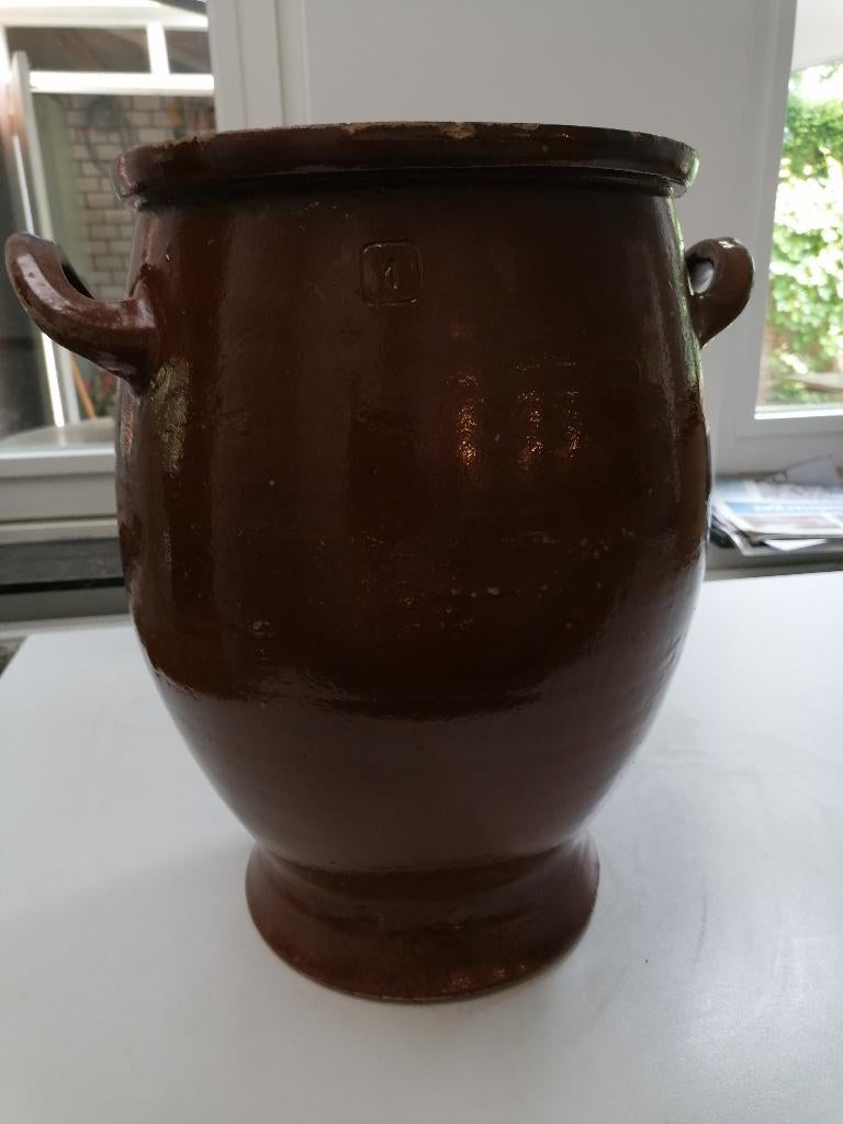 Aardenwerk voorraad pot 43 cm, Antiek en Kunst, Ophalen