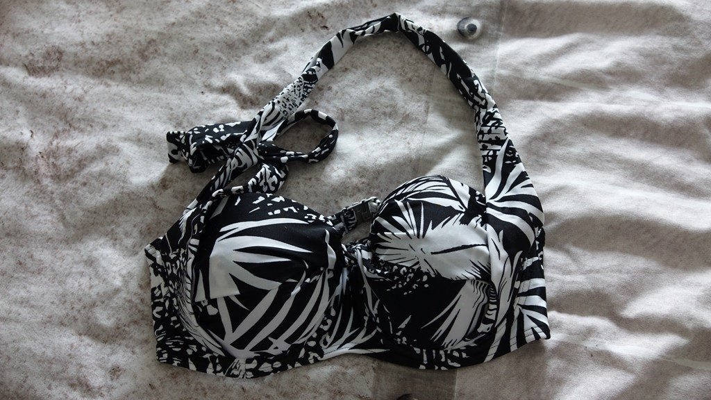 nieuwe voorgevormde zwart witte bikini top, Beachwave, Nieuw, Bikini, Meerkleurig