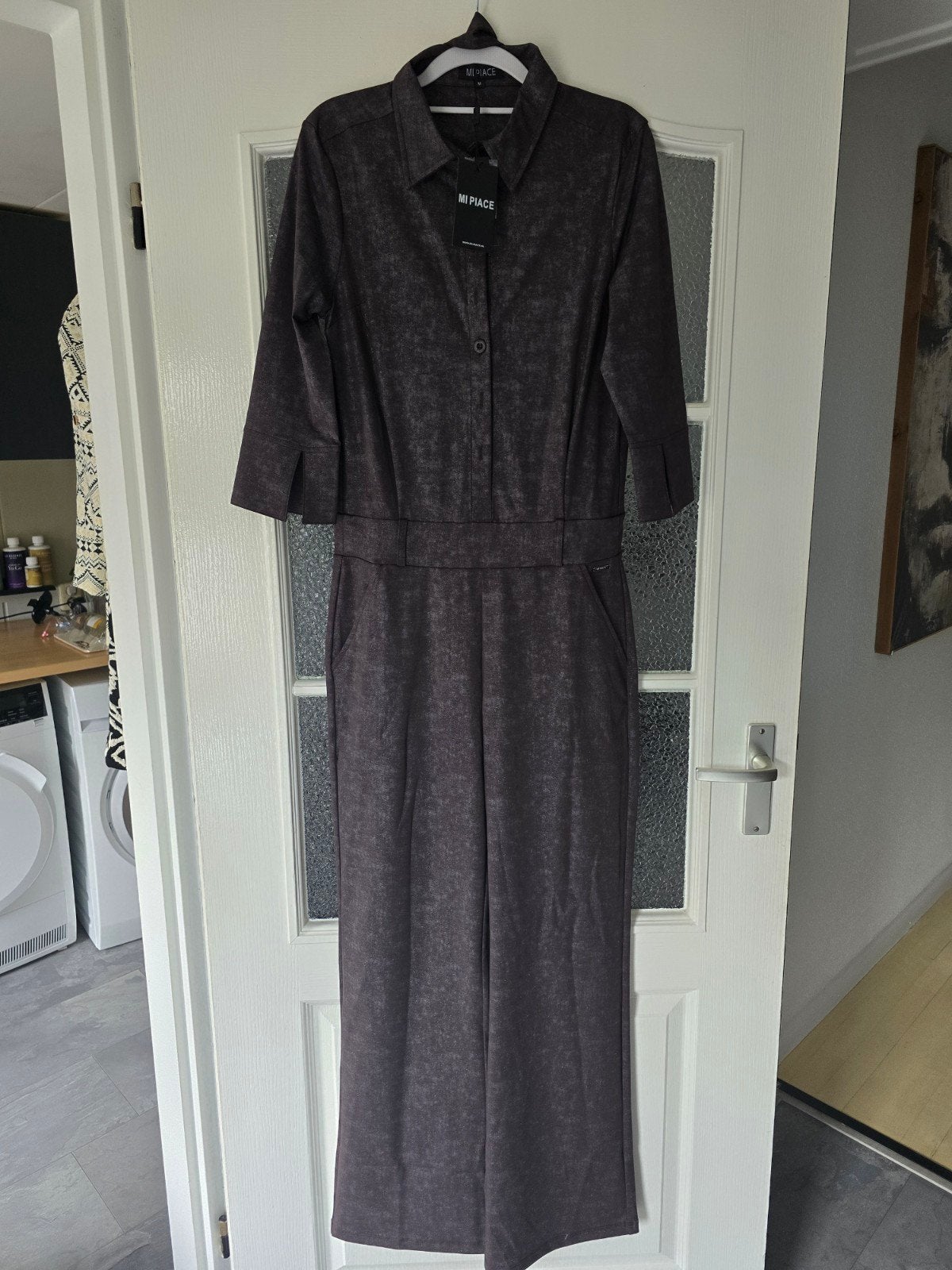 nieuw mi piace jumpsuit espresso bruin M travel, Ophalen of Verzenden, Nieuw, Bruin