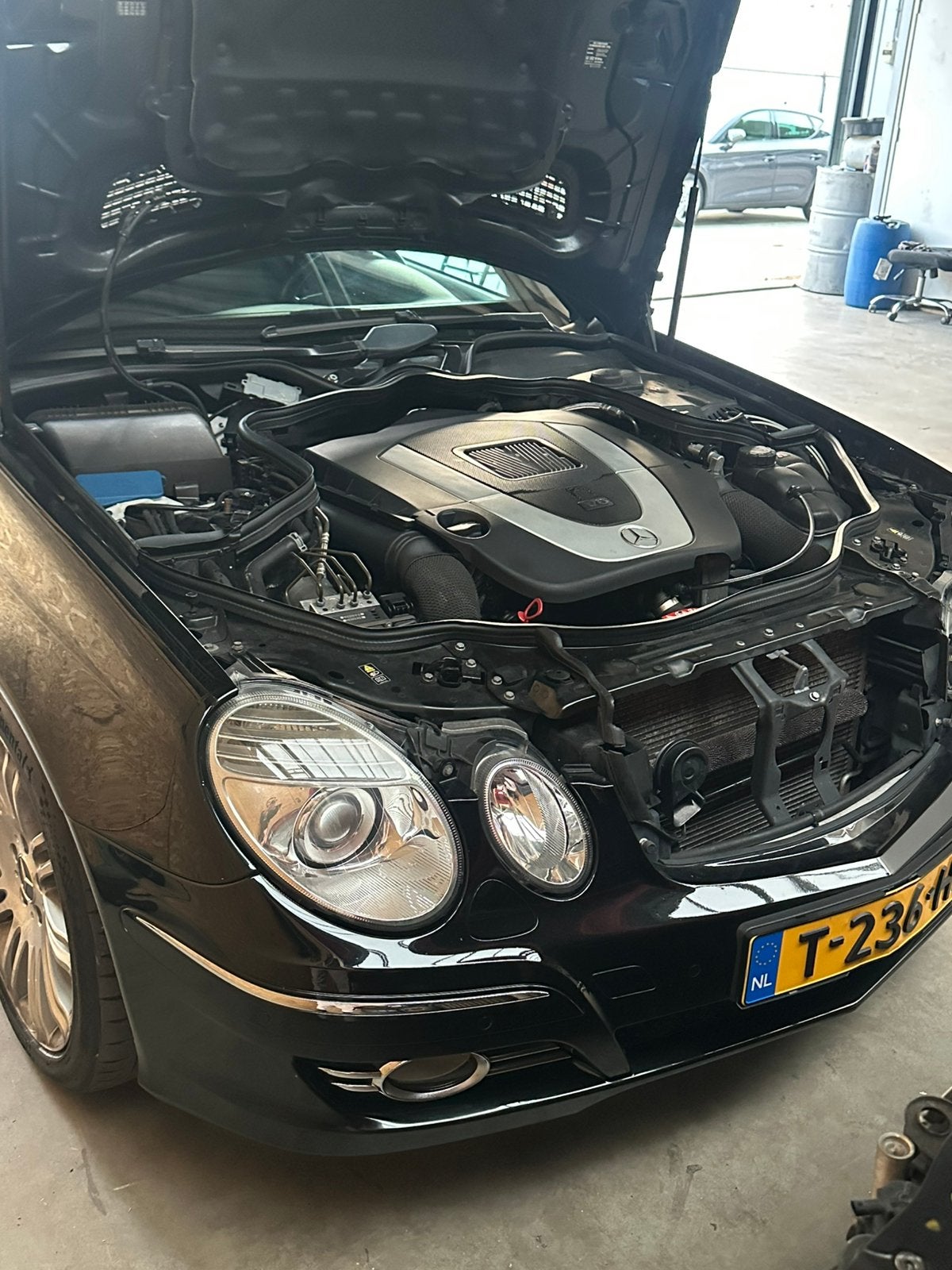 Mercedes-Benz Mercedes 2006 Zwart, Auto's, Automaat, Zwart, Zwart, Euro 4
