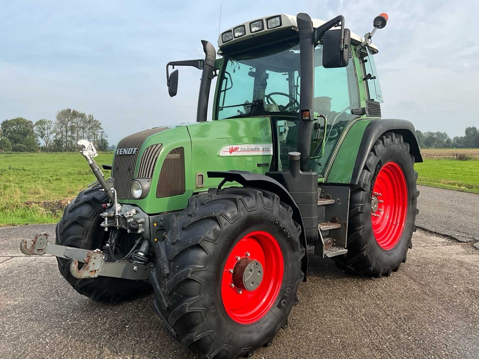 2000 Fendt Farmer 411 Vario Vierwielaangedreven landbouwtrac, Gebruikt, Fendt