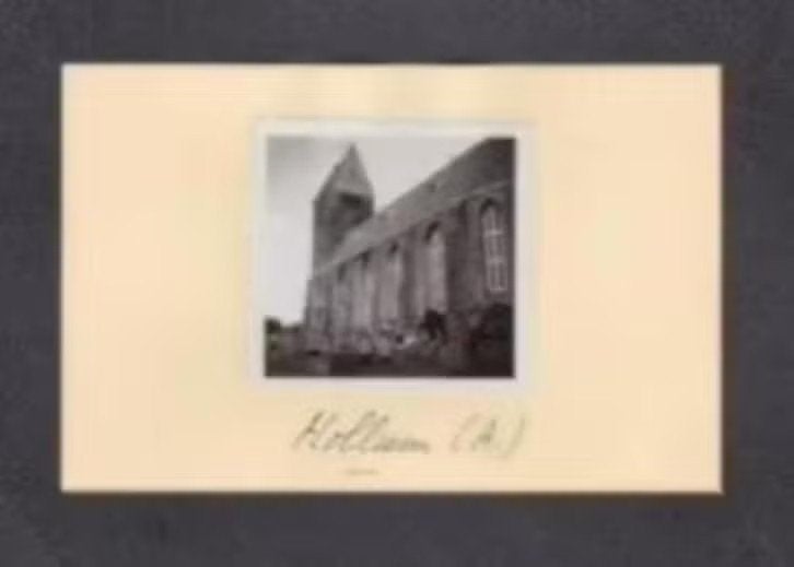 Foto Hollum Friesland Ameland Kerk Graven Jaren 30., Foto, Ophalen of Verzenden, Zo goed als nieuw, Gebouw
