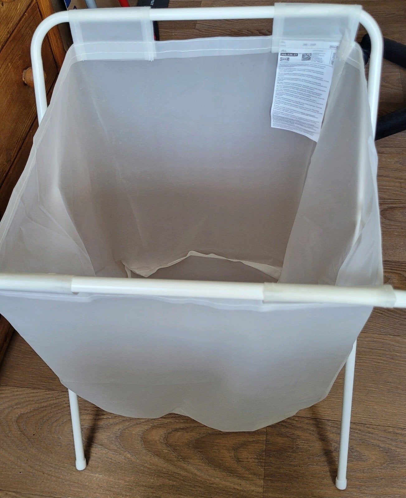 IKEA JALL Waszak met standaard - Opvouwbaar, Ophalen