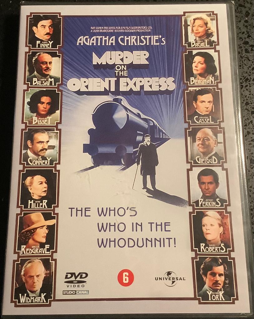 Agatha Christie Murder On The Oriënt Express dvd nieuw., Vanaf 6 jaar, Ophalen of Verzenden, Nieuw in verpakking, Detective en Krimi