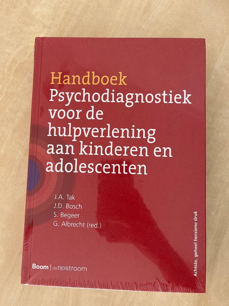 Handboek Psychodiagnostiek voor de hulpverlening, Boom, Nieuw, Ophalen of Verzenden, WO
