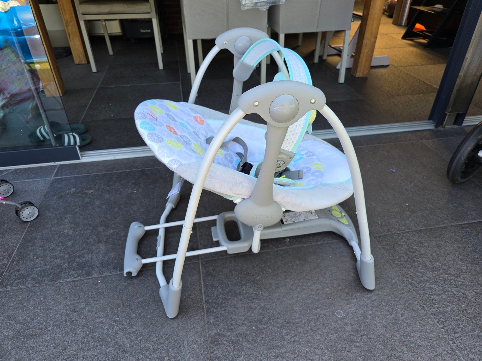 Ingenuity Wipstoel met Muziek en Trilfunctie, Kinderen en Baby's, Wipstoeltjes, Ophalen of Verzenden