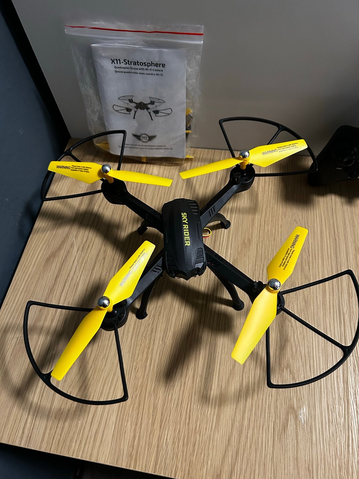 Sky Rider X11-Stratosphere Drone met Wi-Fi Camera, Basiskwaliteit, Overige merken, Headless mode, Minder dan 100 meter