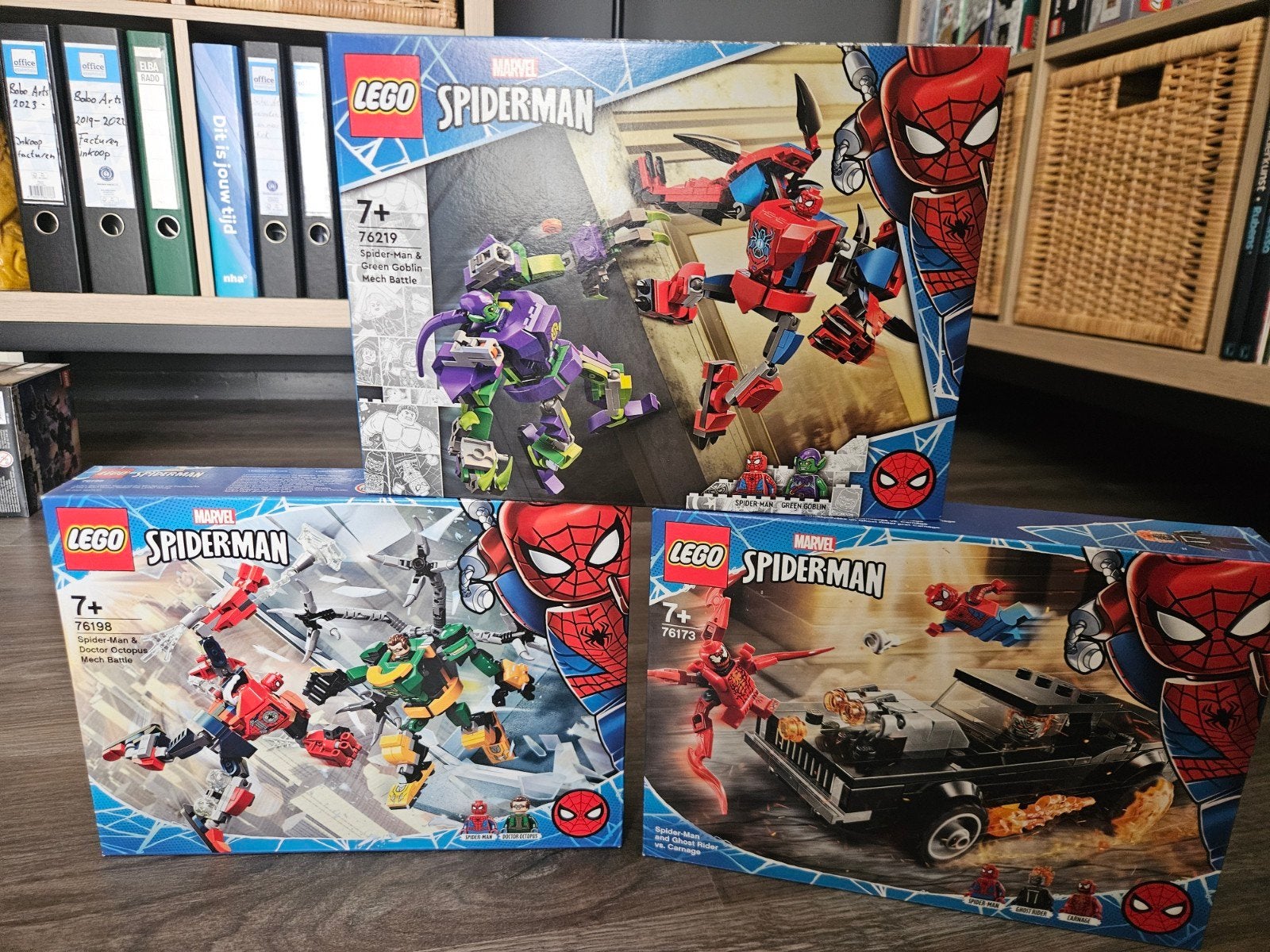 3 x Lego Marvel Spiderman sets nieuw in doos, Kinderen en Baby's, Marvel, Lego, Nieuw, Ophalen of Verzenden