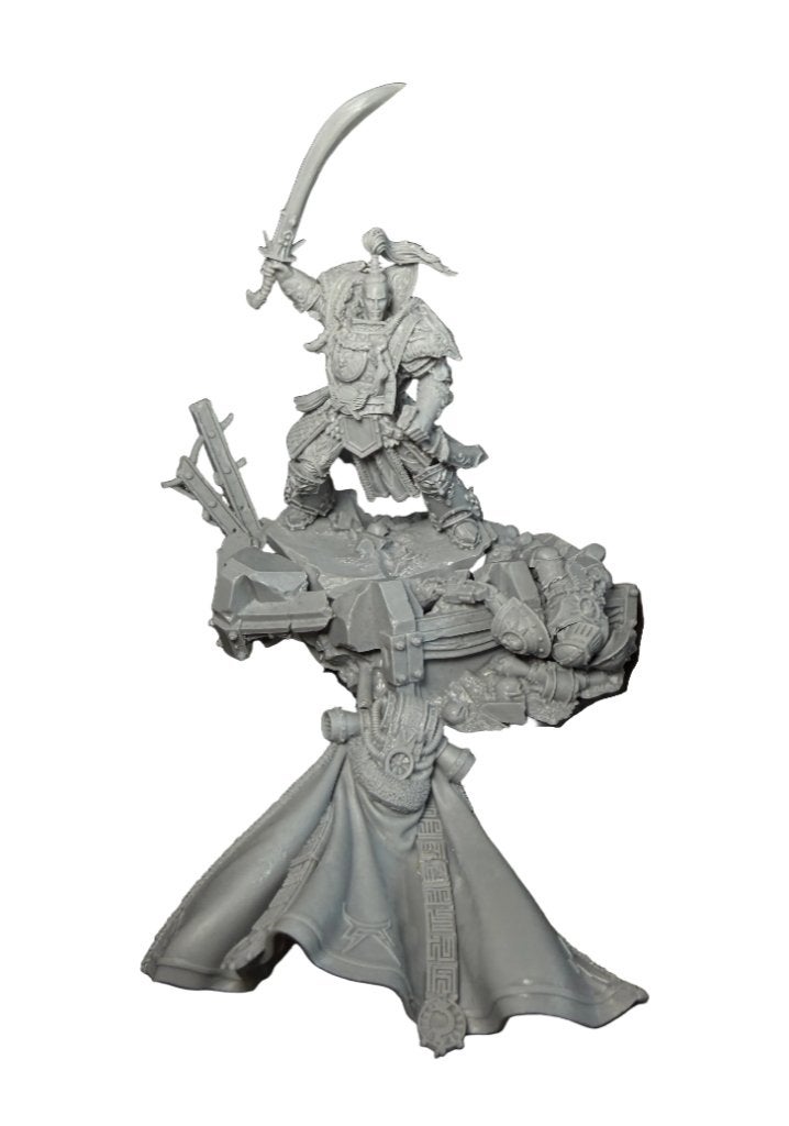 Warhammer Horus Heresy Jaghatai Khan Primarch White Scars, Hobby en Vrije tijd, ., Warhammer, Ophalen of Verzenden, Zo goed als nieuw