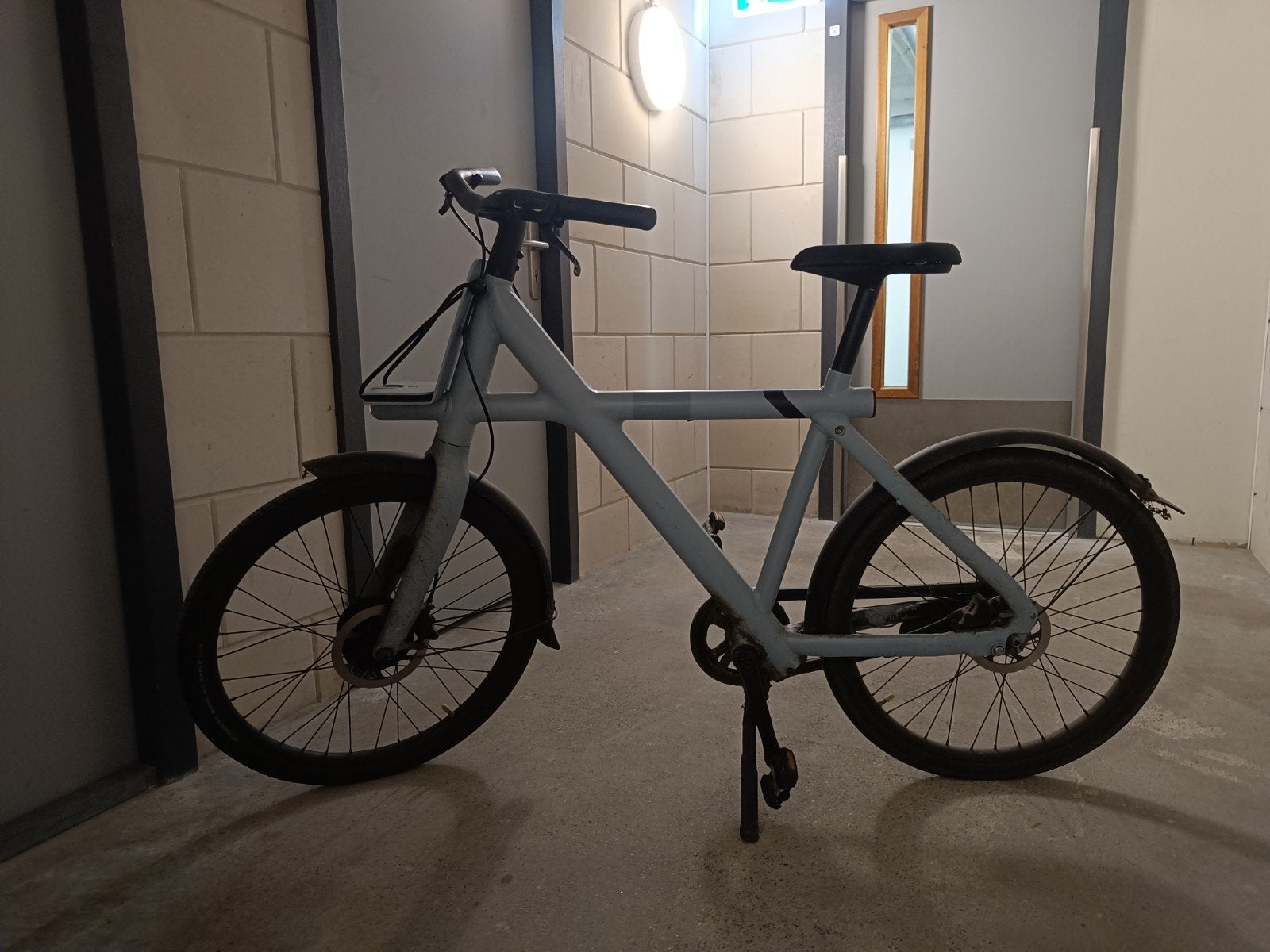 VanMoof x3 lichtblauw (kapot), Ophalen, Gebruikt, 47 tot 51 cm, Vanmoof
