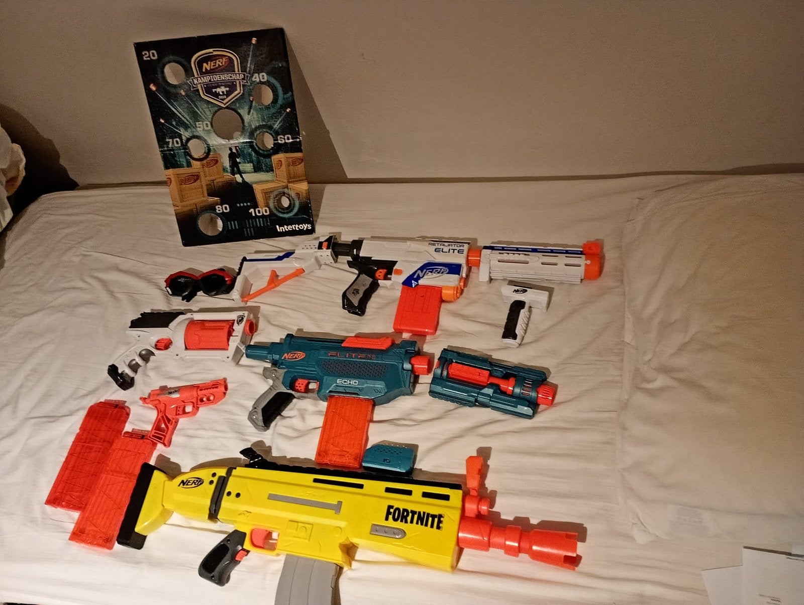 Nerf set ook los verkrijgbaar, Ophalen, Zo goed als nieuw
