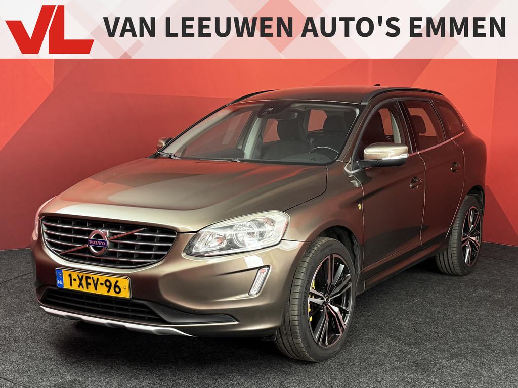 Volvo XC60 2.0 T5 FWD R-Design | Trekhaak | Automaat | Navig, 15 km/l, Gebruikt, 4 cilinders, Leder en Stof