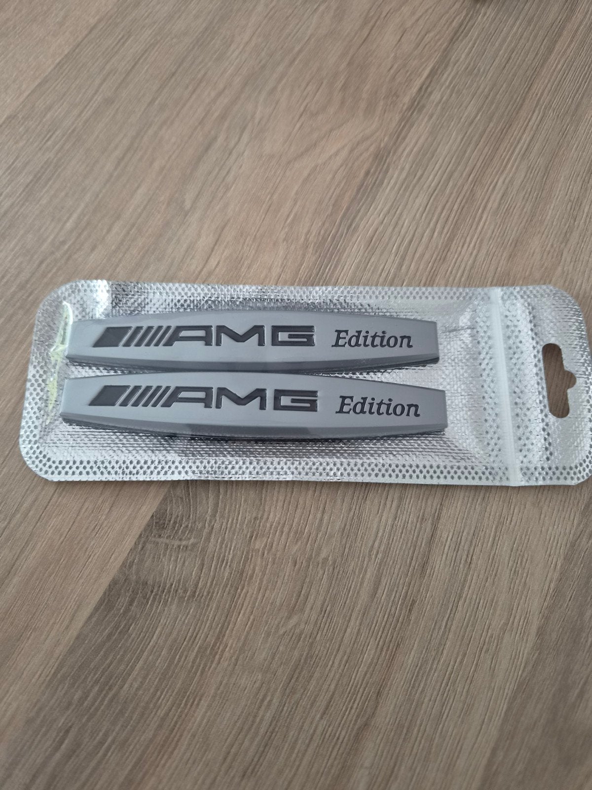 mercedes amg emblemen zilver, Ophalen of Verzenden