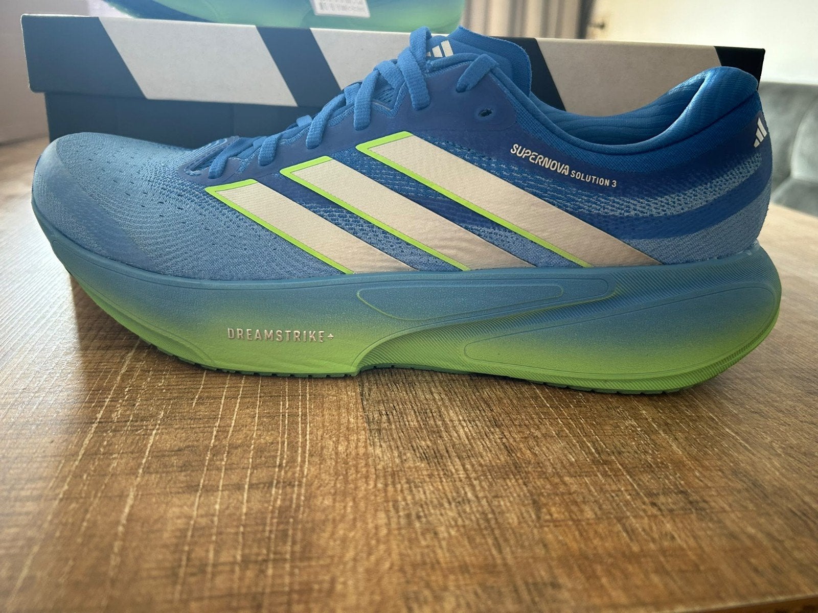 Adidas Supernova Solution 3 Hardloopschoenen - Maat 44 2/3, Adidas, Hardloopschoenen, Ophalen of Verzenden, Zo goed als nieuw