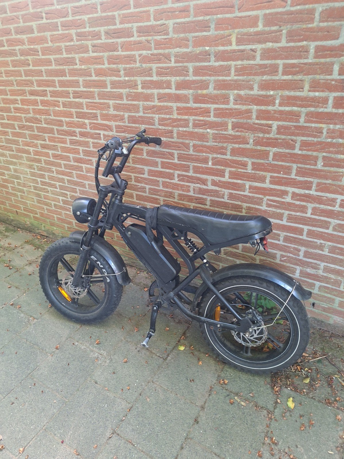 Stoere Fatbike E-bike - Zwart, Zo goed als nieuw, Ophalen of Verzenden
