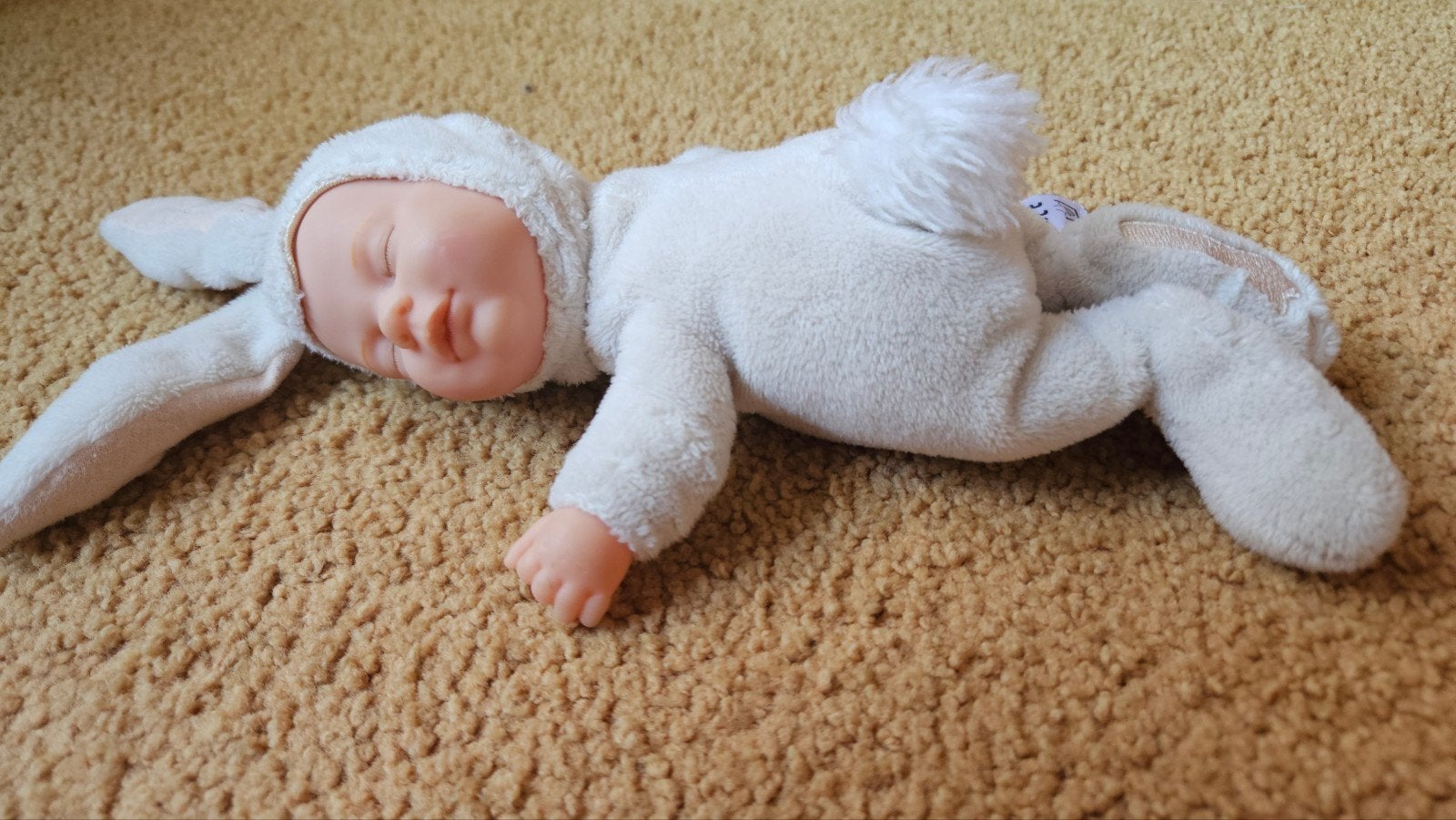 Anne Geddes popje Konijntje, Kinderen en Baby's, Ophalen of Verzenden, Konijn