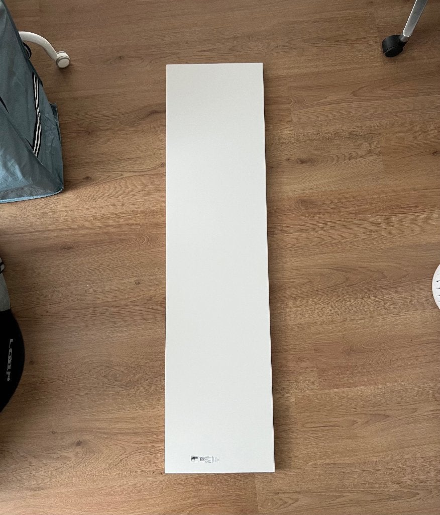 IKEA BERGSHULT Wit 120x30 cm Plank, Ophalen, Nieuw