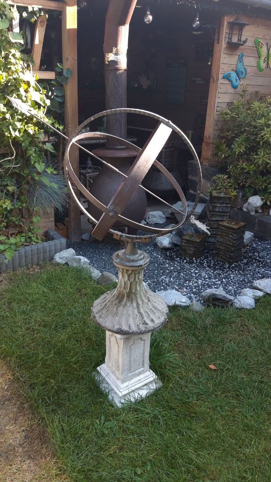 zonnewijzer, Ophalen