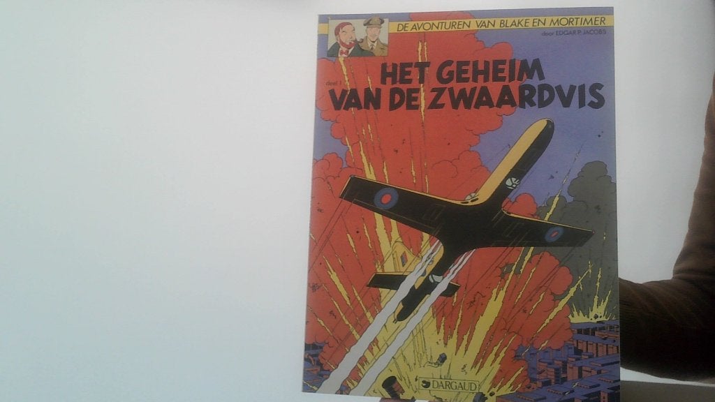 blake en mortimer 1 het geheim van de zwaardvis 1977, Boeken, Eén stripboek, Verzenden, Zo goed als nieuw
