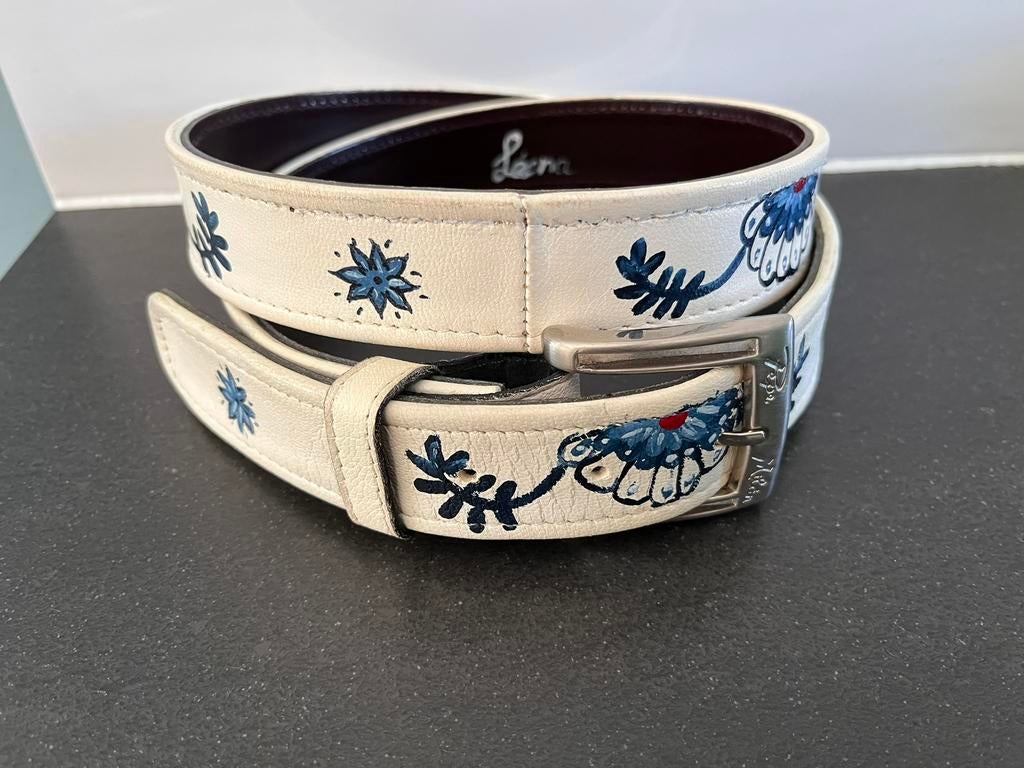 Pepe Milan riem taillemaat 96cm, 95 tot 105 cm, Overige kleuren, Echt leder, Pepe Milan