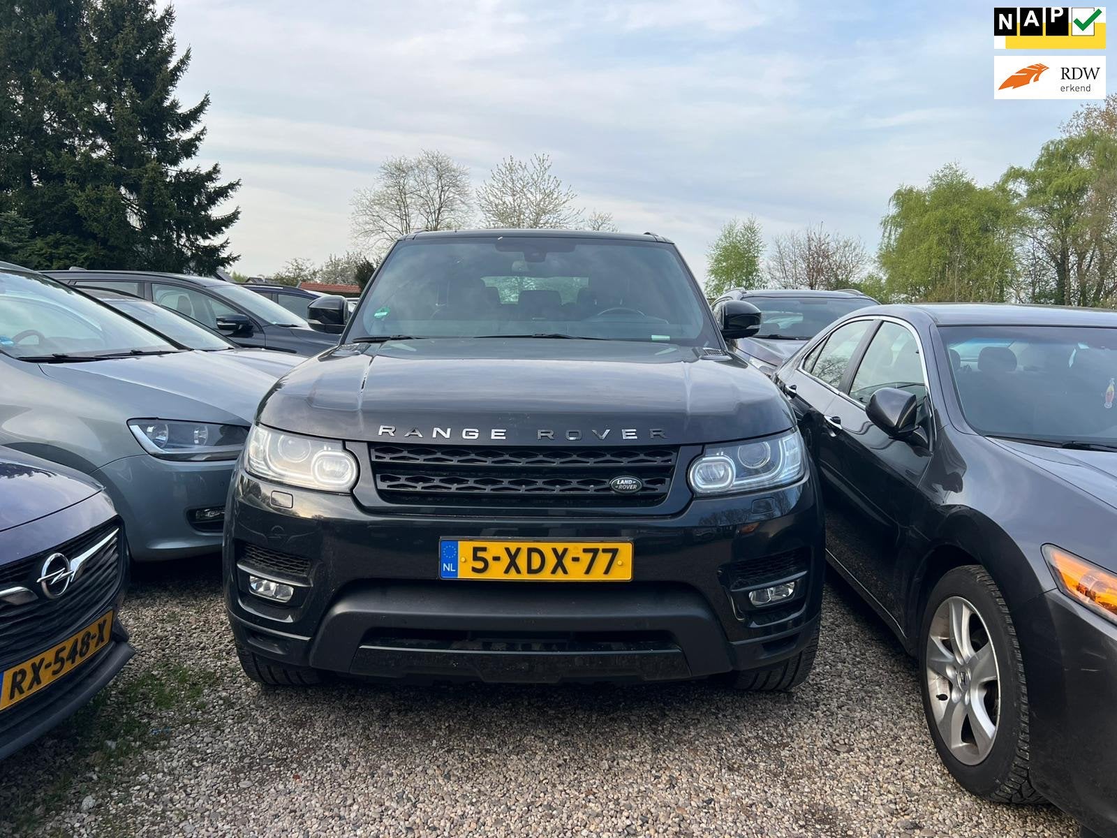 Land Rover Range Rover Sport 3.0 TDV6 HSE Dynamic EXPORT, Auto's, Euro 5, Gebruikt, 2993 cc, Zwart