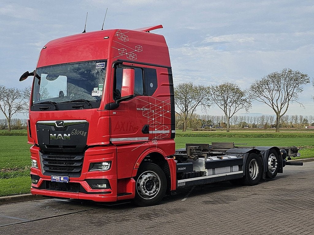 M.A.N. 26.510 TGX gx 6x2 intarder, Auto's, Vrachtwagens, Automaat, Euro 6, 510 pk, Stoelverwarming