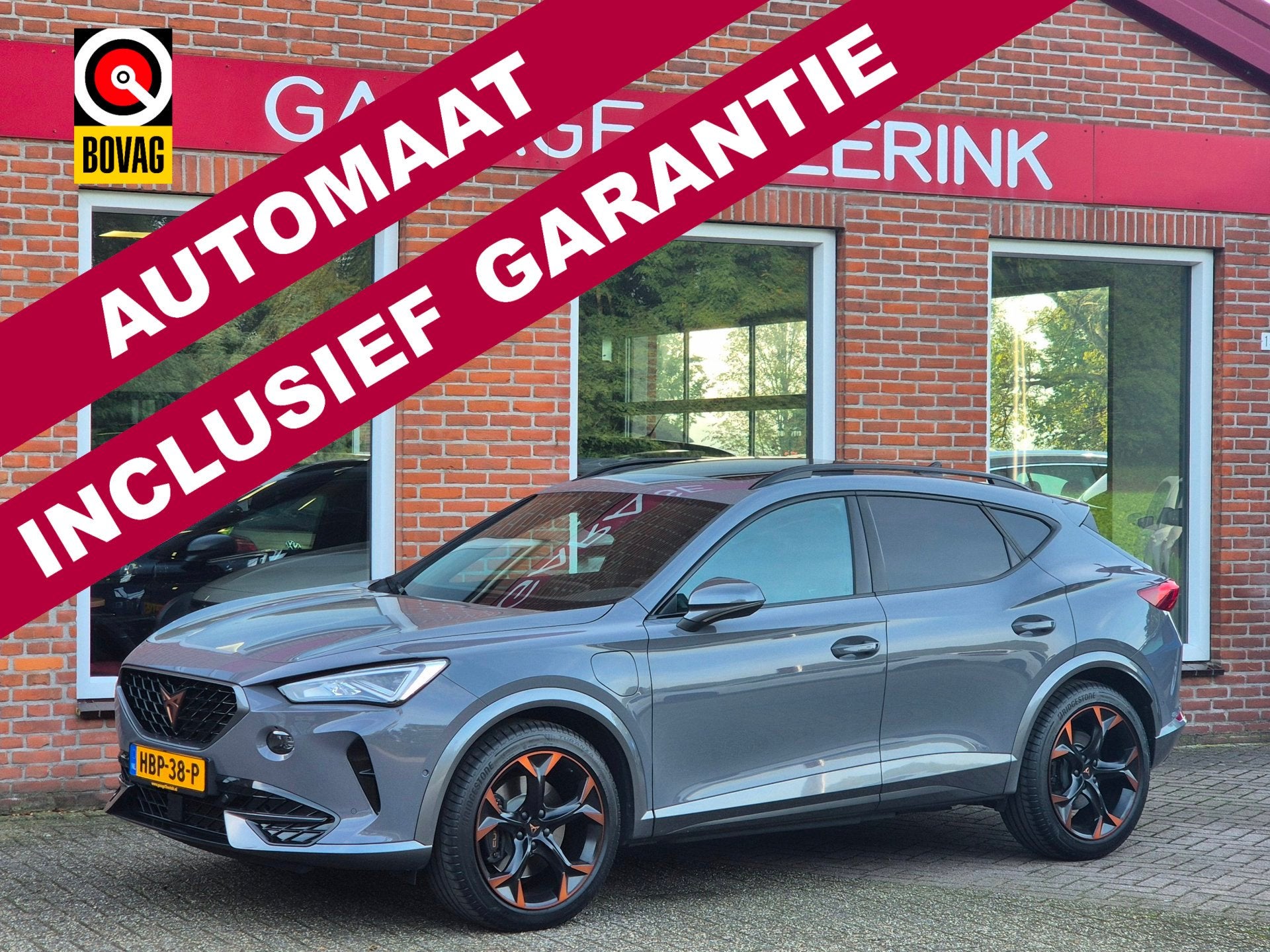 Cupra Formentor 1.4 e-Hybrid VZ Copper Edition 245PK 5drs AU, Dealer onderhouden, Gebruikt, Euro 6, 4 cilinders