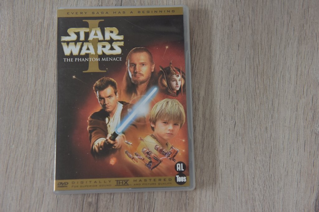 STAR WARS --- DEEL 1 THE PHANTOM MENACE  2DVDbox, Alle leeftijden, Verzenden, Zo goed als nieuw, Science Fiction