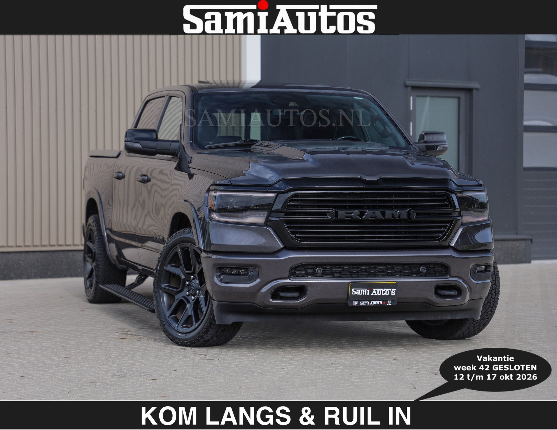 Dodge Ram SPORT 5.7 V8 402PK | €54950,- excl | LUCHTVERING, Auto's, Automaat, Dealer onderhouden, 5654 cc, Met garantie (alle)