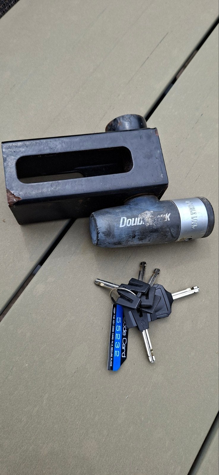 Buitenboordmotorslot Doublelock, Motoren, Accessoires | Sloten, Ophalen of Verzenden
