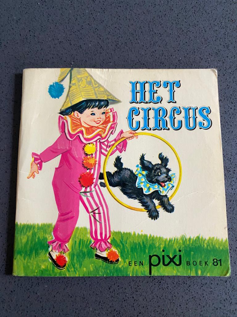 Vintage Pixi Boek nr 81 - Het circus - 1e druk 1976, Boeken, Kinderboeken | Kleuters, Ophalen of Verzenden, Gelezen