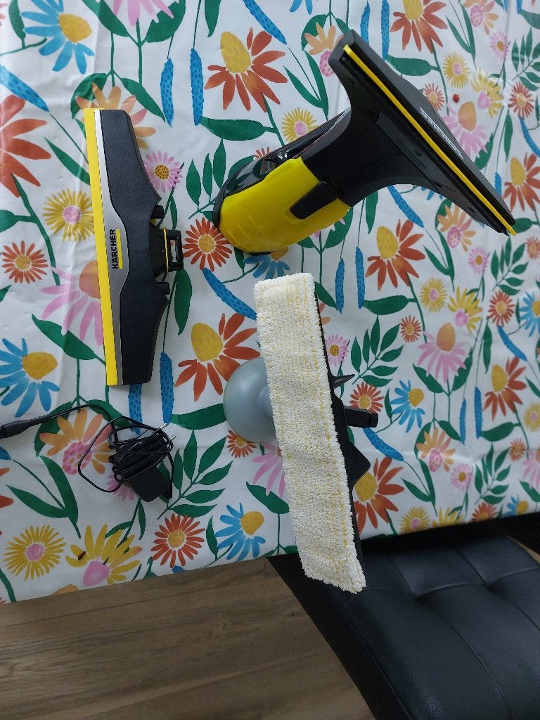 Karcher raamwisser, Huis en Inrichting, Schoonmaakartikelen, Ophalen, Raamwisser of Trekker