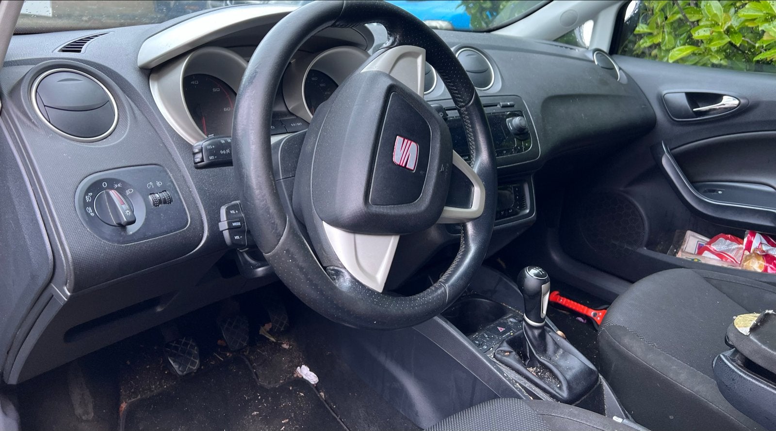 Airbagset Seat Ibiza 6J - Compleet (zelf demonteren), Ophalen of Verzenden, Gebruikt, Seat