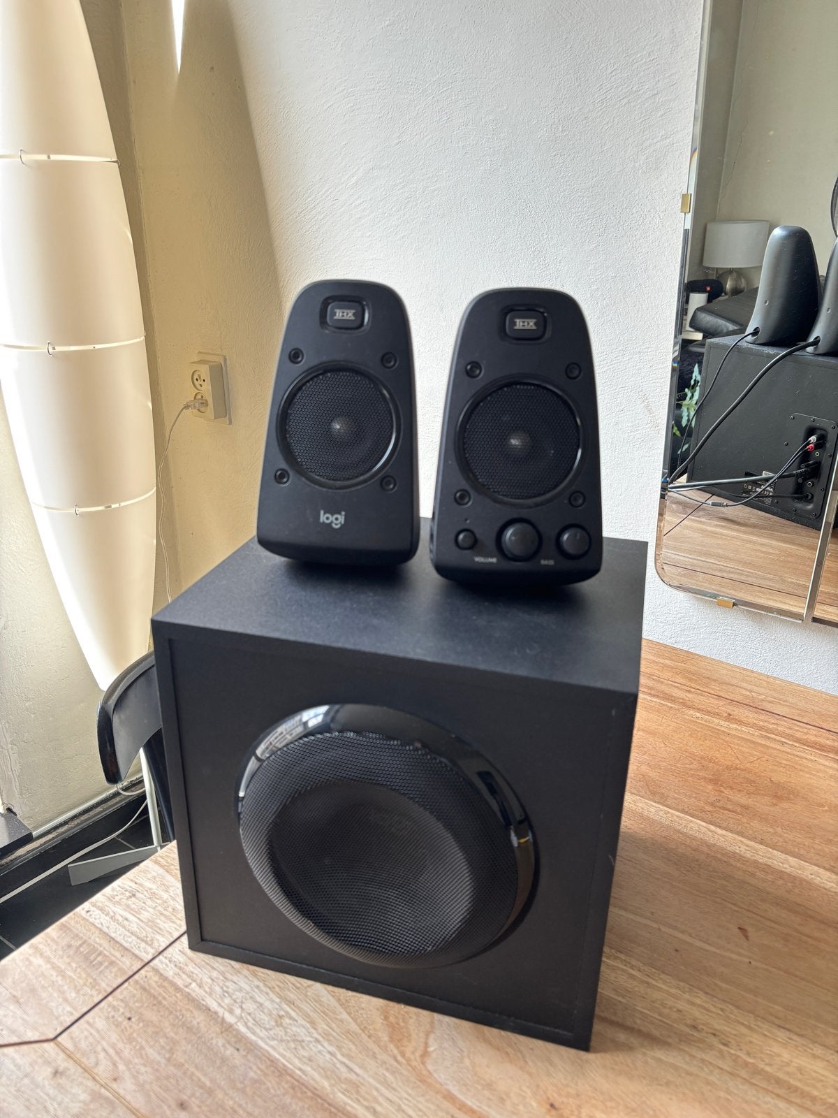 Logitech Z623 THX 2.1 Speakerset met Subwoofer, 150 watt of meer, Gebruikt, Logitech, Speakerset