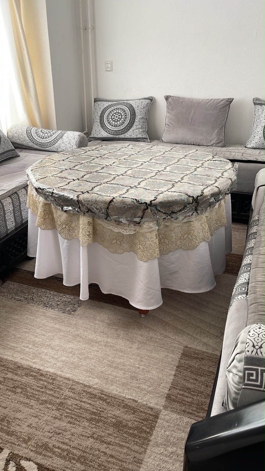 Marokkaanse Seddari Bankstel - Comfort en Stijl, Huis en Inrichting, Ophalen, Gebruikt, Hoekbank, 300 cm of meer