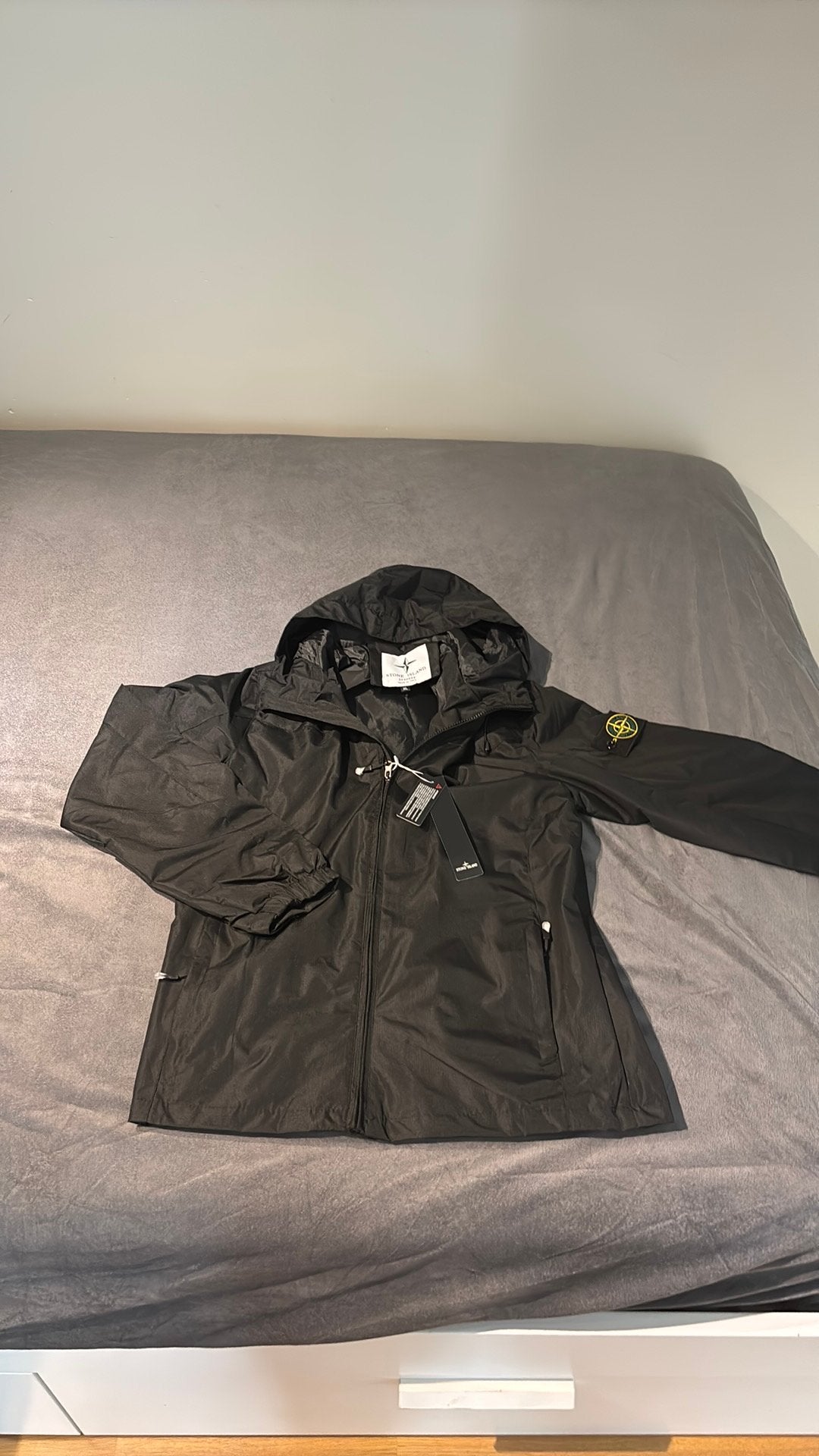 Stones jacket, Verzenden, Zo goed als nieuw, Maat 52/54 (L), Zwart