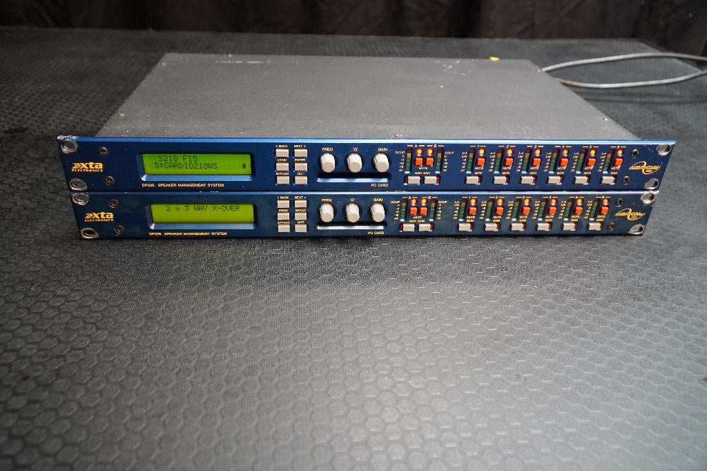 XTA DP226 DSP/ luidsprekermanager/ processor 2x in 6x out, Ophalen of Verzenden, Gebruikt, Overige merken