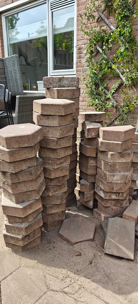 2 tot 2,5 m2 tegels en bandjes, Tuin en Terras, Tegels en Klinkers, Ophalen, Beton, Terrastegels