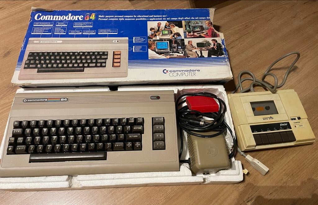 Commodore 64 (C64) Compleet met Doos en Accessoires, Ophalen