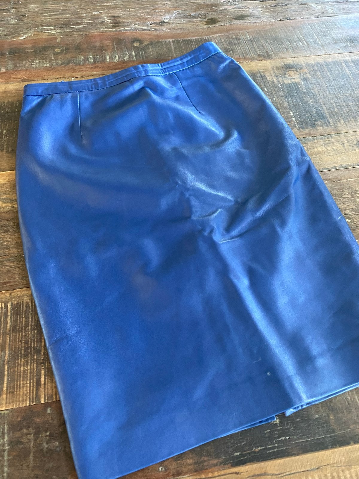 Nikkie Leren Rok - Maat 34 (XS), Blauw, Ophalen of Verzenden, Zo goed als nieuw, Maat 34 (XS) of kleiner