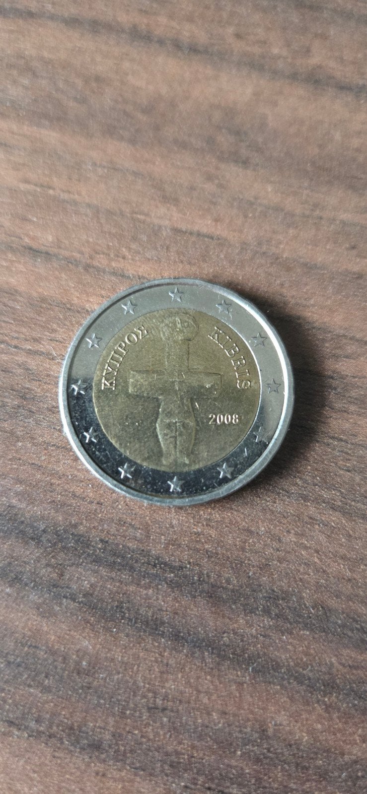 2 euromunt Cyprus 2008, Postzegels en Munten, Munten | Europa | Euromunten, Ophalen of Verzenden, Cyprus, 2 euro